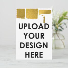 Invitación Upload Custom 5x7" Blank Promotional Business