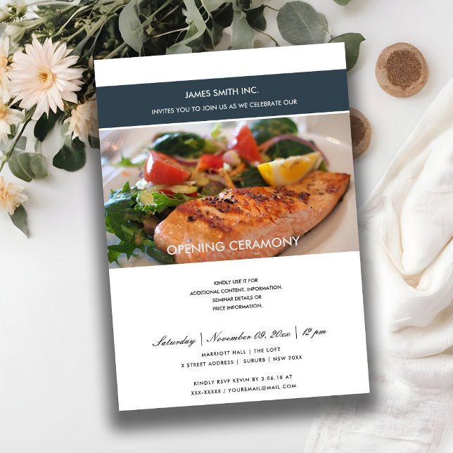 INVITACIÓN URBAN CHIC TRENDY PHOTO GRAND OPENING CEREMONY (Subido por el creador)