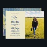 Invitación Urban Ecru 50 y FABULOUS 50th Birthday Party Photo<br><div class="desc">Una invitación de 50 años retro de moda que puedes personalizar para invitar a los invitados a una fiesta de 50 años planificada o sorpresa. Las palabras 50 y FABULOUS! están diseñadas sobre un lienzo urbano. Reemplace la foto de ejemplo con la suya propia, para una invitación personalizada que sea...</div>