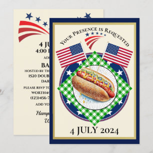 Invitación USA Patriótica