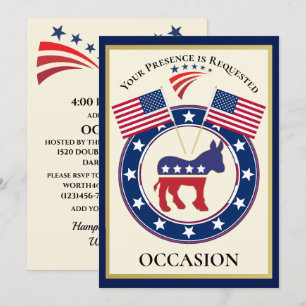Invitación USA Patriótica