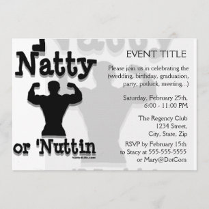 Invitación Uso del logotipo Natty o Nuttin