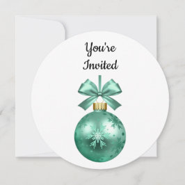 Invitación Usted es invitado Navidades de la Casa de la Moned