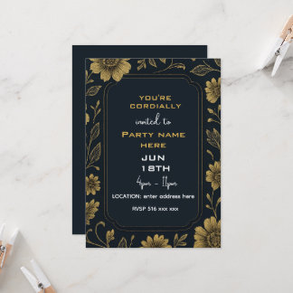 Invitación Usted está cordialmente invitado