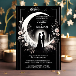 Invitación Usted Henna Islam Nikah árabe Walima Boda musulman