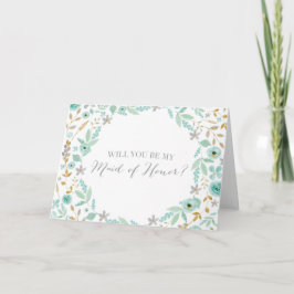 Invitación ¿Usted será mi criada del honor?