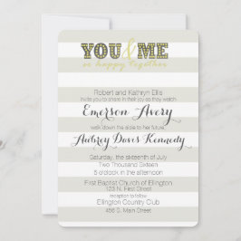 Invitación Usted y yo