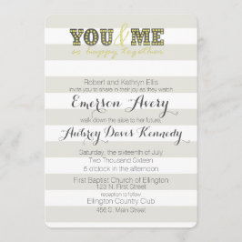 Invitación Usted y yo
