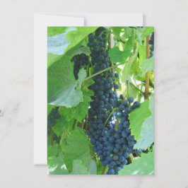 Invitación Uvas Azules