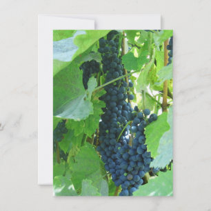 Invitación Uvas Azules