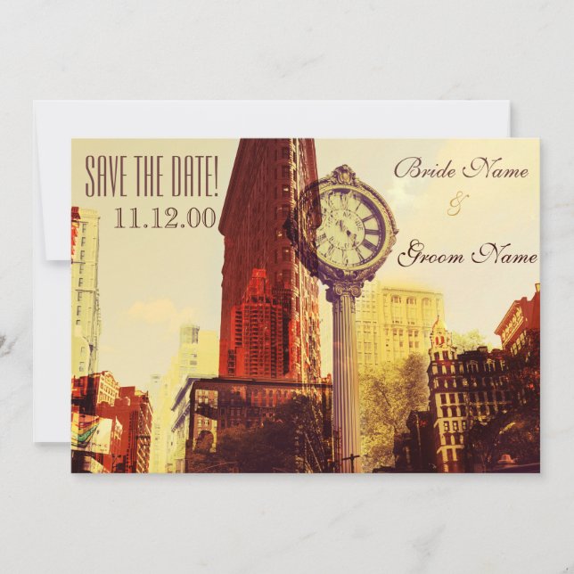 Invitación V avenida Nueva York (Anverso)