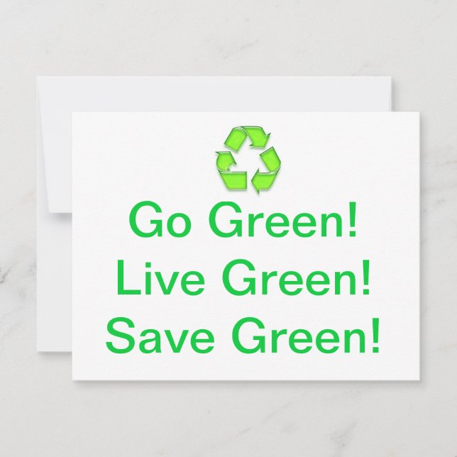 Invitación Va el verde (Anverso)