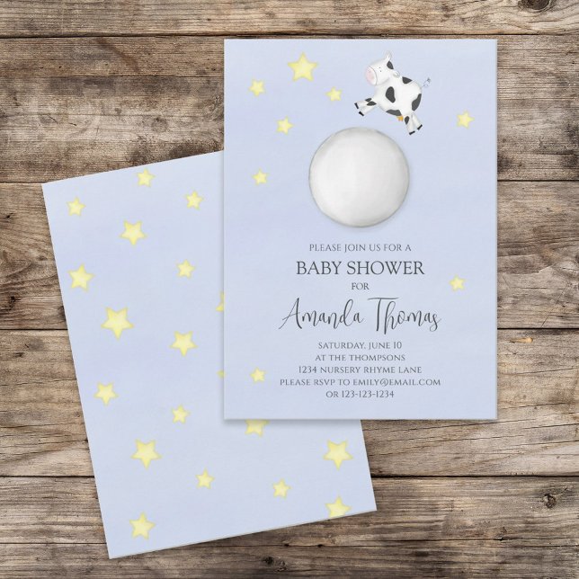 Invitación Vaca esterilizada de género sobre la luna (Subido por el creador)