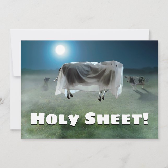 Invitación Vaca fantasma (Anverso)