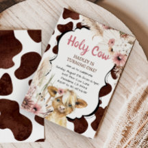 Vaca rosada de la región montañosa de Boho Soy Chi