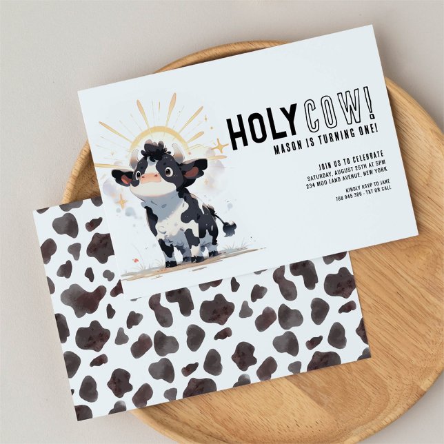 Invitación Vaca sagrada soy un cumpleaños (Subido por el creador)