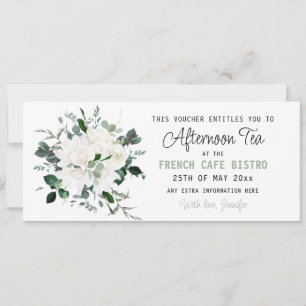 Invitación Vale de té de la tarde editable