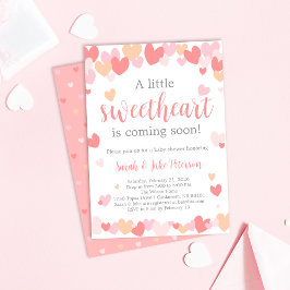 Invitación Valentine's Baby Shower Invitation
