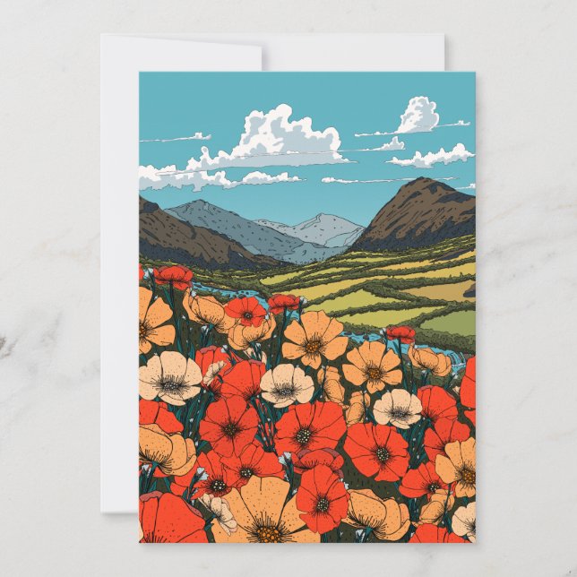 Invitación Valle de las flores (Anverso)