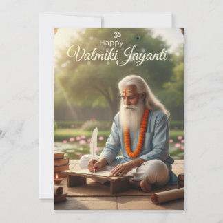 Invitación Valmiki jayanti
