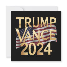 Valores conservadores de Trump Vance 2024, Pegatin