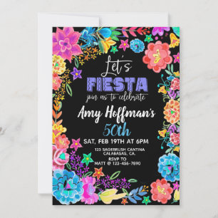 Invitación Vámonos Fiesta, Fiesta Cumpleaños,