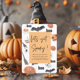 Invitación Vamos a Asustar | Fiesta de Halloween |