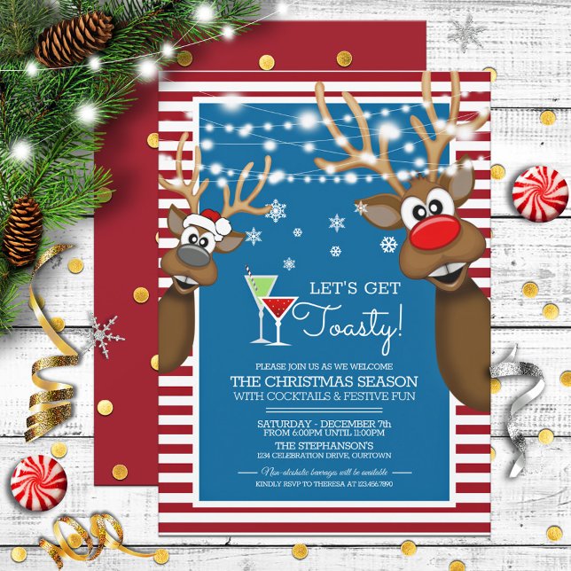 Invitación Vamos a buscar Navidades desagradables Fiesta de c (Subido por el creador)