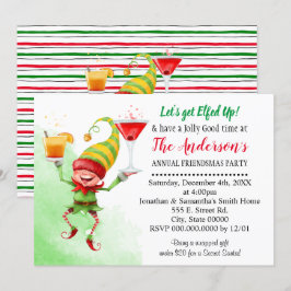 Invitación Vamos a conseguir a los Navidades de fiestas de El