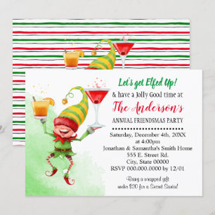 Invitación Vamos a conseguir a los Navidades de fiestas de El