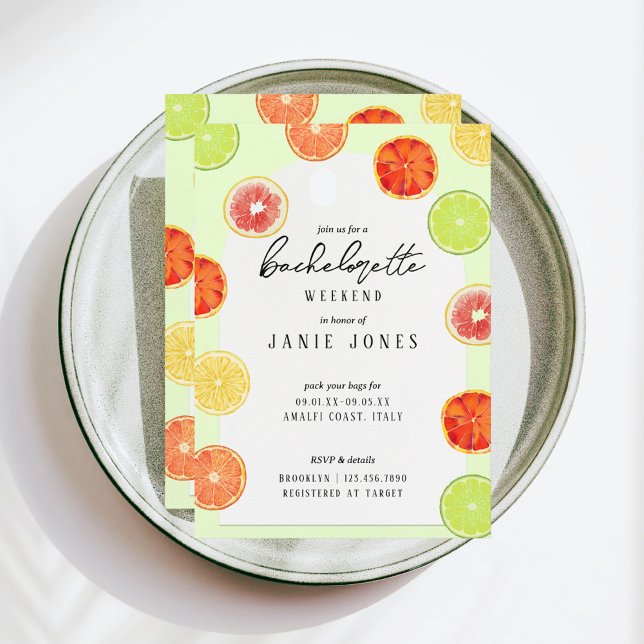 Invitación Vamos a conseguir el fin de semana de la Bachelore (Subido por el creador)