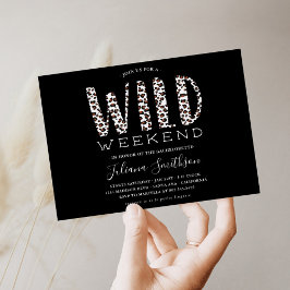 Invitación Vamos a conseguir el fin de semana de la Bachelore