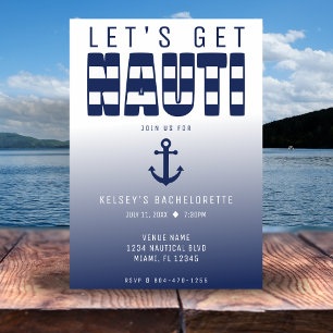 Invitación Vamos a conseguir la fiesta de la Bachelorette de