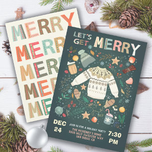 Invitación Vamos a conseguir que los Navidades de feriado Fie
