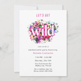 Invitación Vamos a conseguir una fiesta de Bachelorette