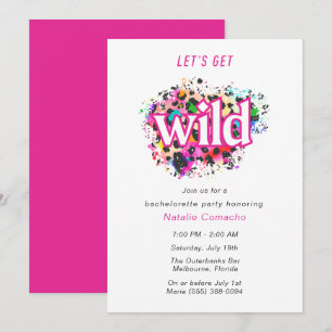 Invitación Vamos a conseguir una fiesta de Bachelorette