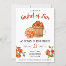 ¡Vamos a divertirnos! Fiesta de cumpleaños de Appl