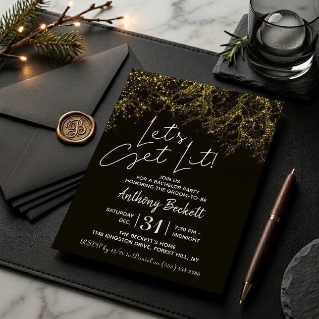 Invitación Vamos a Emborracharnos | Despedida de Soltero (Subido por el creador)