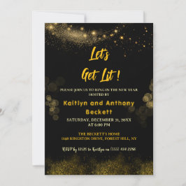 Invitación Vamos a encender | Fiesta de Nochevieja