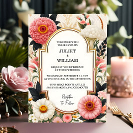 Invitación Vamos a hacer drama acrílico Boda coreano asiático