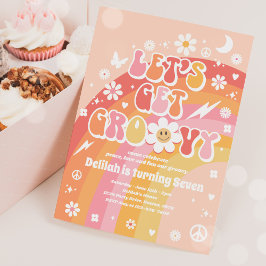 Invitación Vamos a hacer una fiesta de cumpleaños de Groovy H