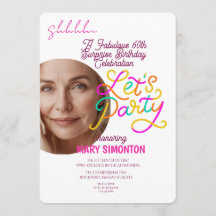 ¡Vamos a la fiesta! Una fabulosa celebración sorpr