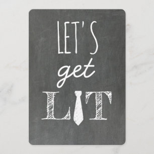 Invitación Vamos a ponernos divertidos Groomsman