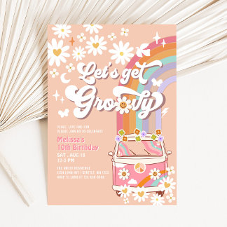 Invitación Vamos a tener un día genial Cumpleaños de Daisy en