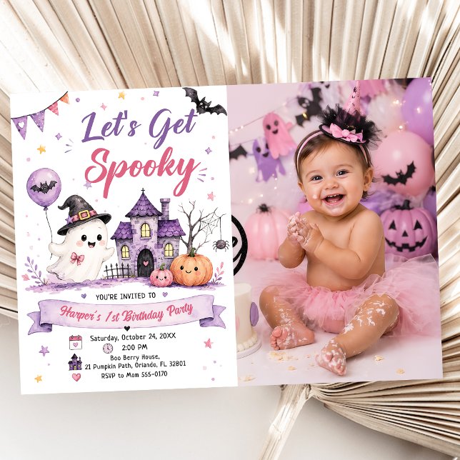 Invitación Vamos a tener una fiesta de cumpleaños de Hallowee (Subido por el creador)