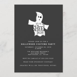 Invitación Vamos a ver a la Fiesta de disfraces de Halloween