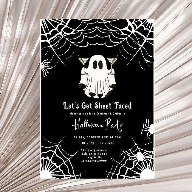 Invitación Vamos a ver la fiesta Martini Halloween (Subido por el creador)