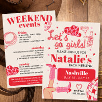 Vamos Chicas Nashville Bachelorette Itinerary