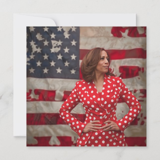 Invitación ¡VAMOS! Kamala (Anverso)