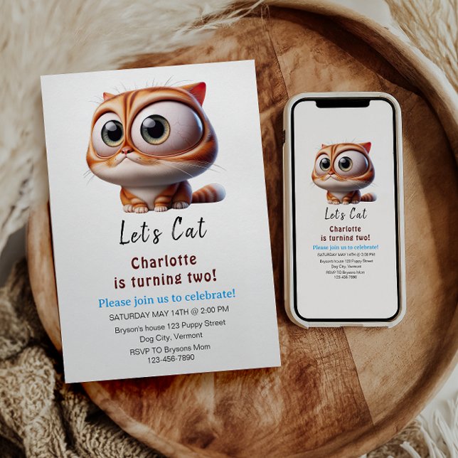 Invitación ¡Vamos Pawty! Fiesta de segundo cumpleaños de un g (Subido por el creador)